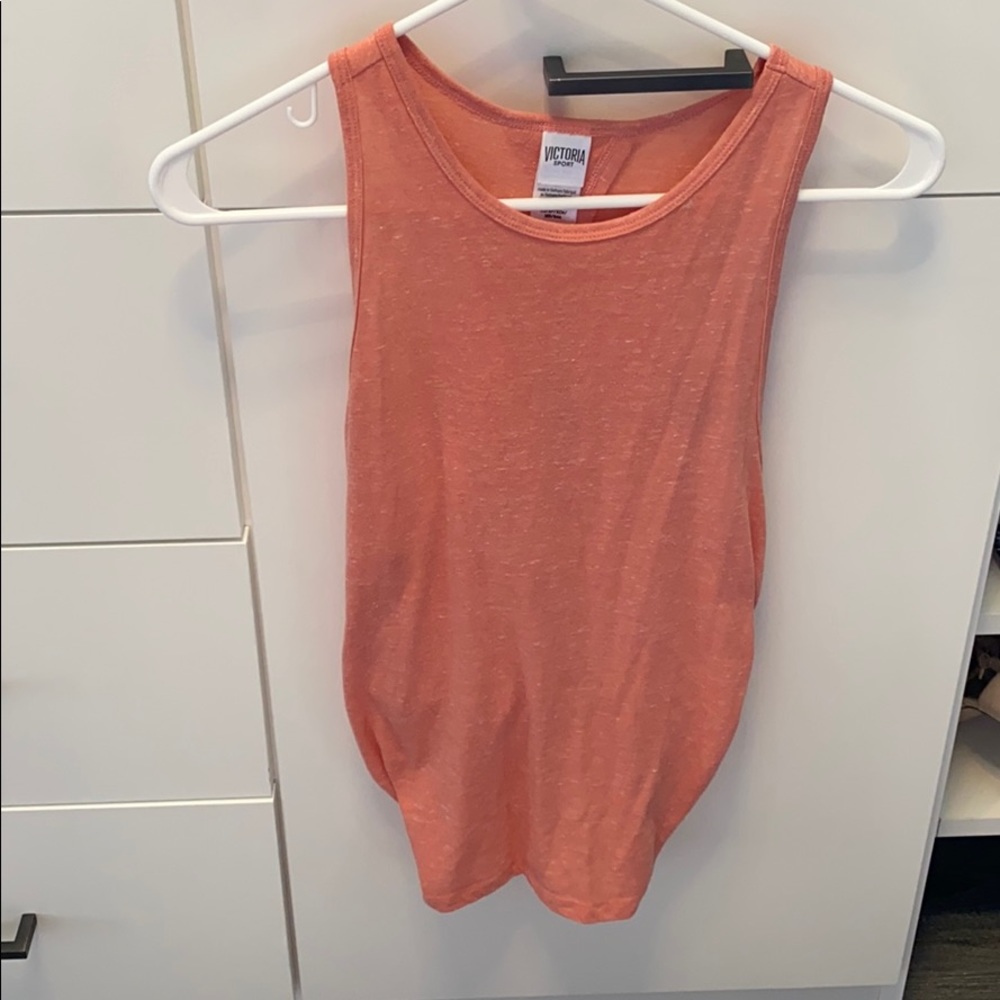 Salmon Victoria Secret workout shirt!